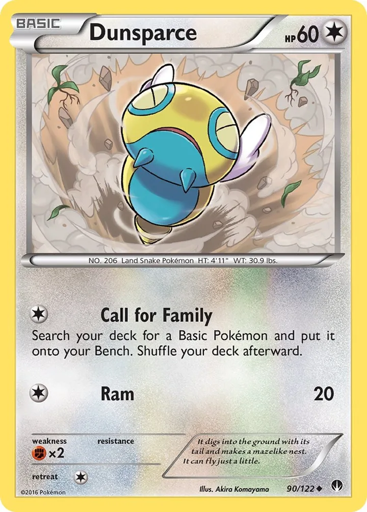 Dunsparce, BREAKpoint 90/122