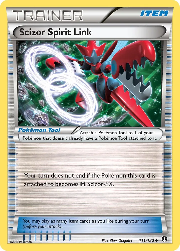 Scizor Spirit Link, BREAKpoint 111/122