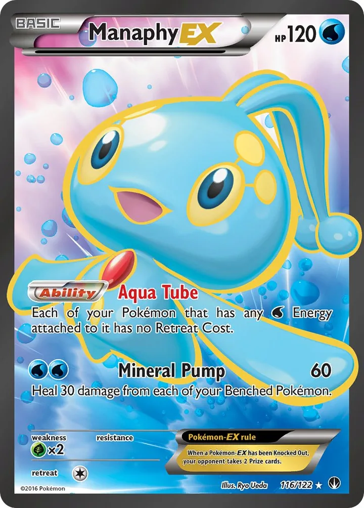 Manaphy-EX, BREAKpoint 116/122