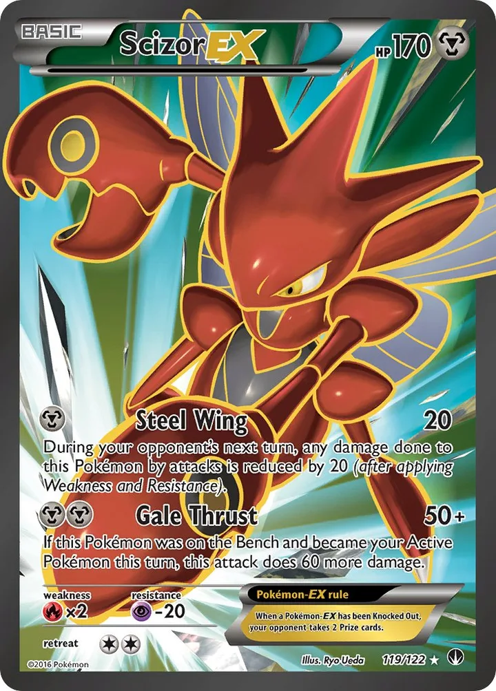 Scizor-EX, BREAKpoint 119/122