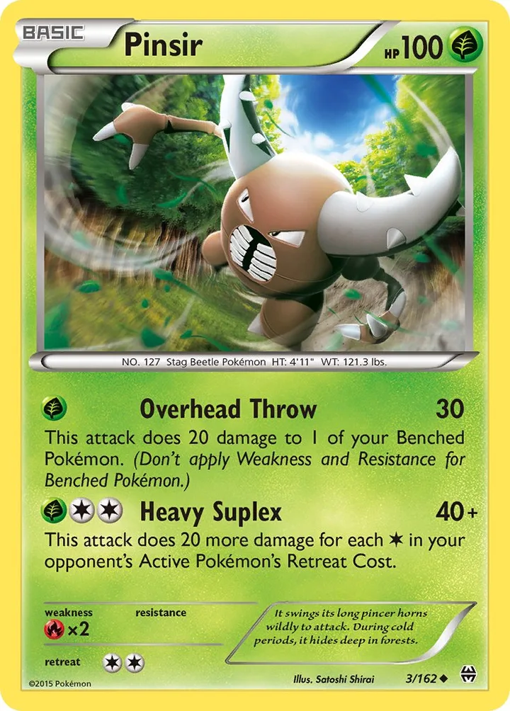 Pinsir, BREAKthrough 3/162