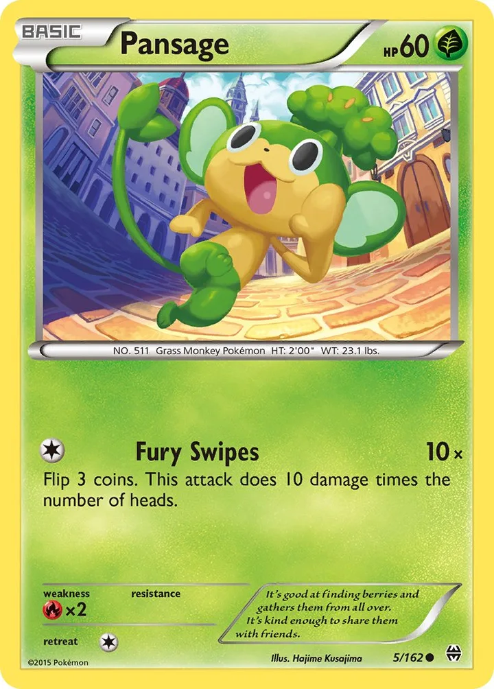 Pansage, BREAKthrough 5/162