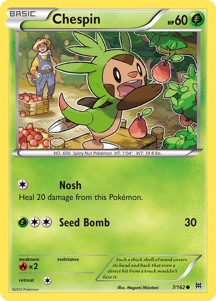 Chespin, BREAKthrough 7/162