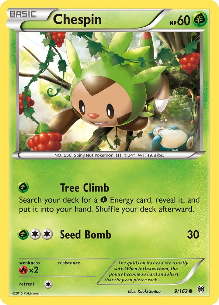 Chespin, BREAKthrough 9/162