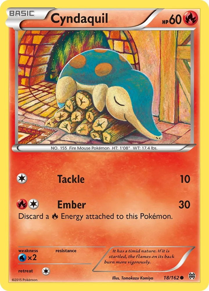 Cyndaquil, BREAKthrough 18/162