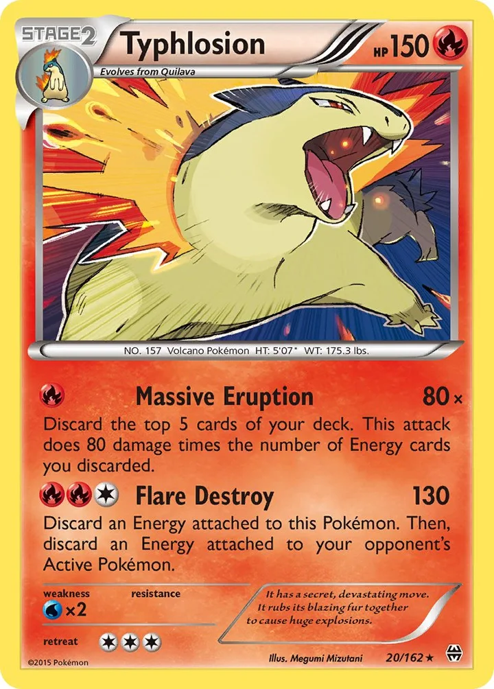 Typhlosion, BREAKthrough 20/162