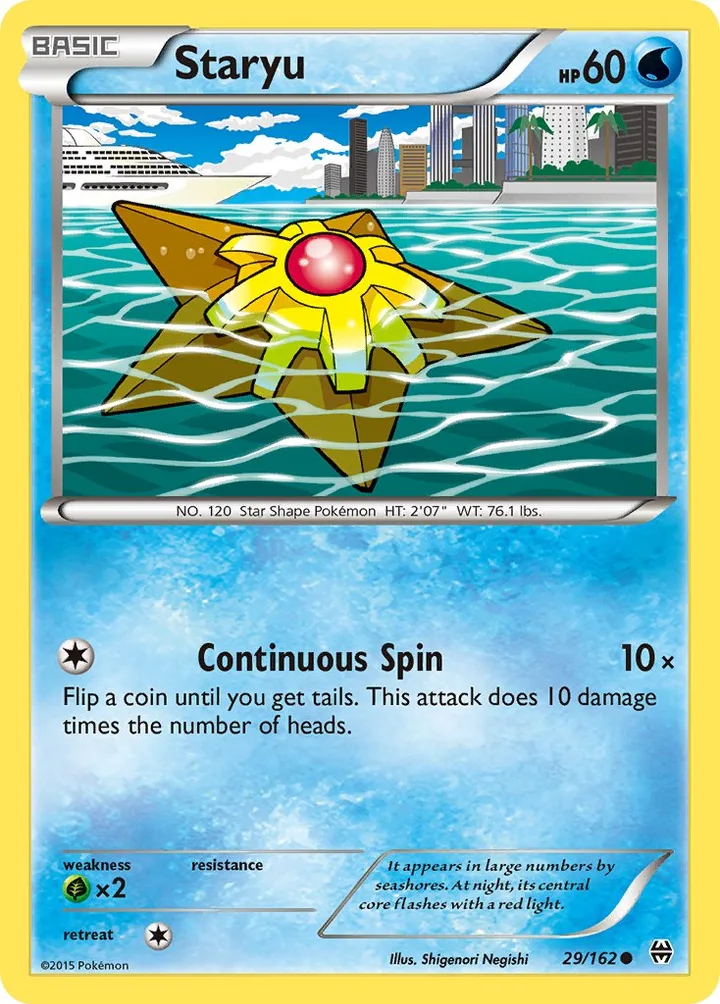 Staryu, BREAKthrough 29/162