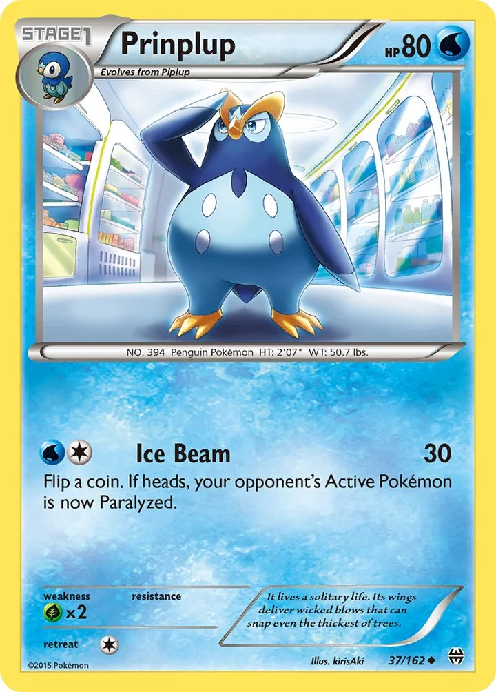 Prinplup, BREAKthrough 37/162