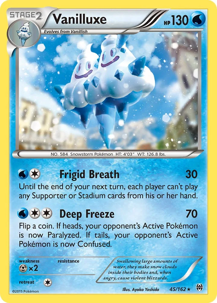 Vanilluxe, BREAKthrough 45/162