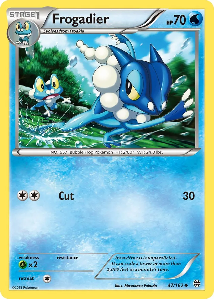 Frogadier, BREAKthrough 47/162