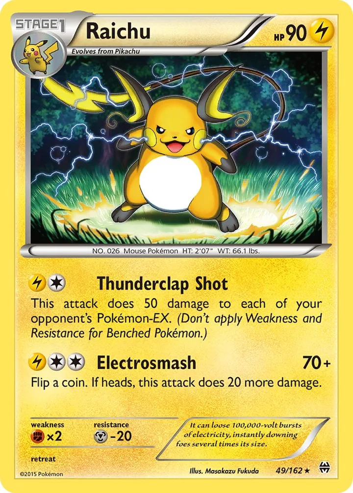 Raichu, BREAKthrough 49/162