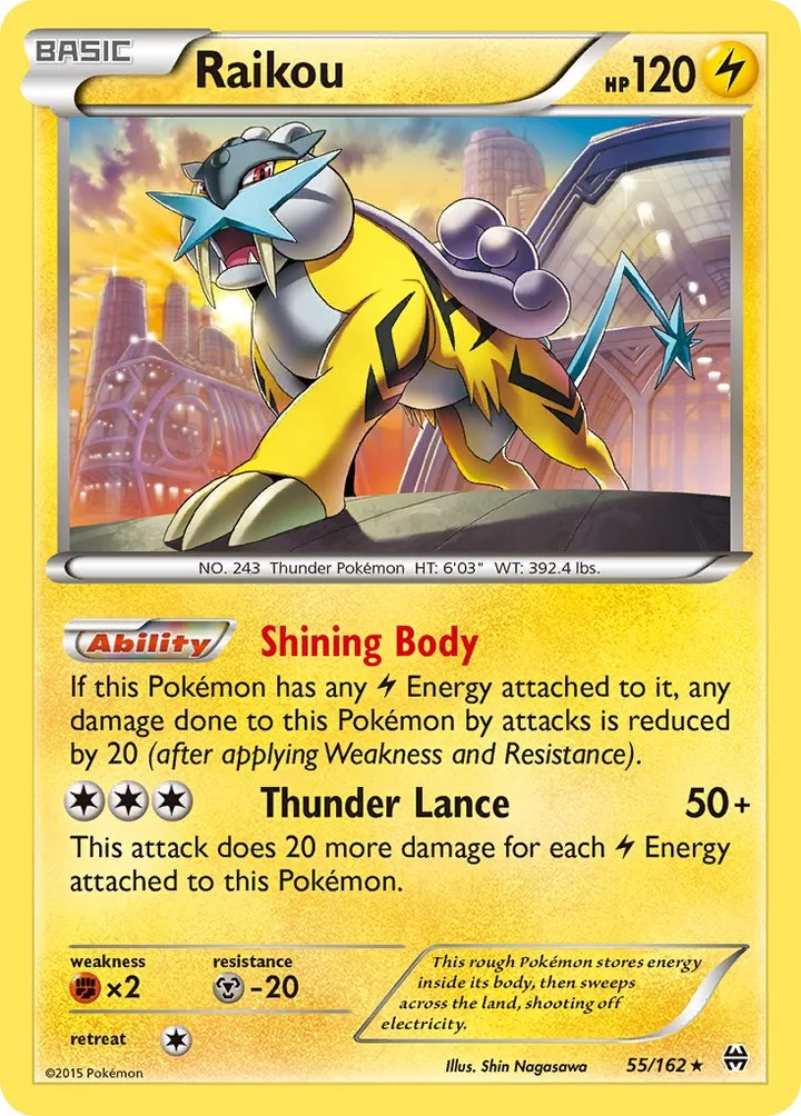 Raikou, BREAKthrough 55/162