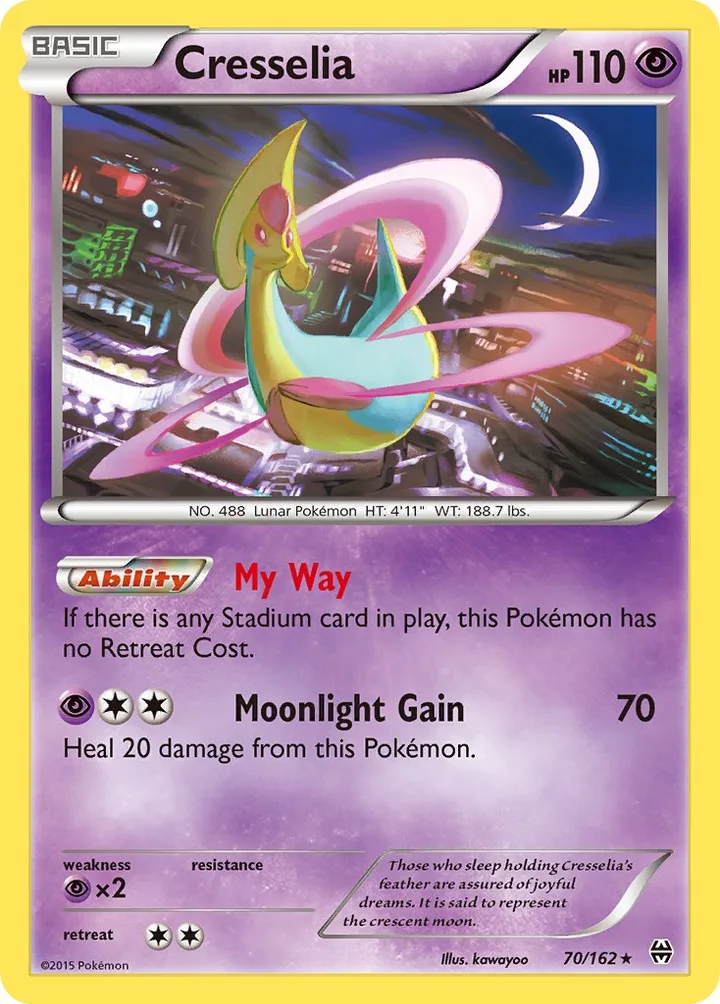 Cresselia, BREAKthrough 70/162