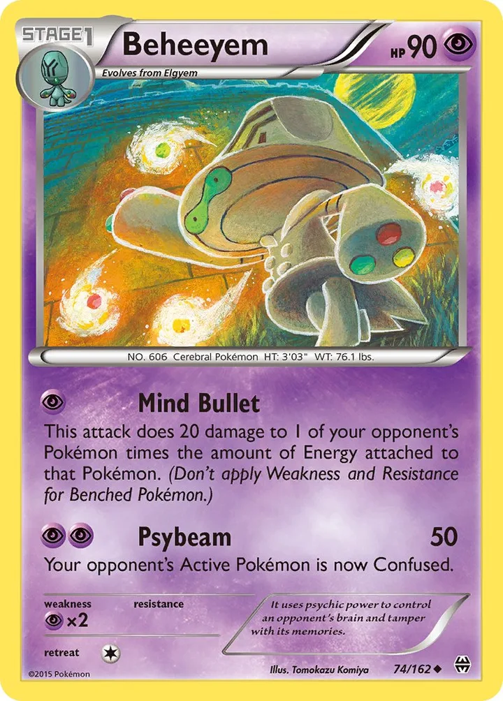 Beheeyem, BREAKthrough 74/162