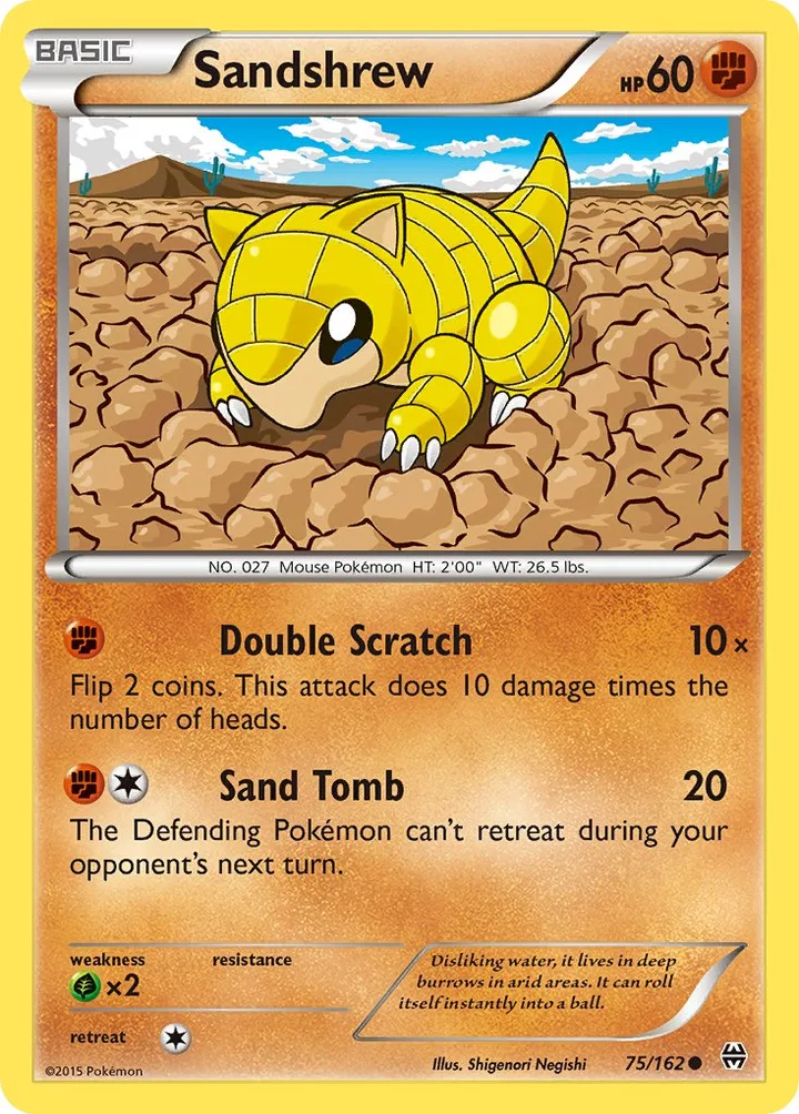 Sandshrew, BREAKthrough 75/162