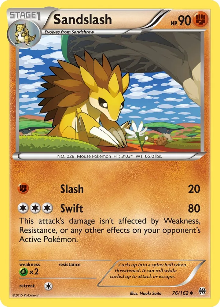 Sandslash, BREAKthrough 76/162