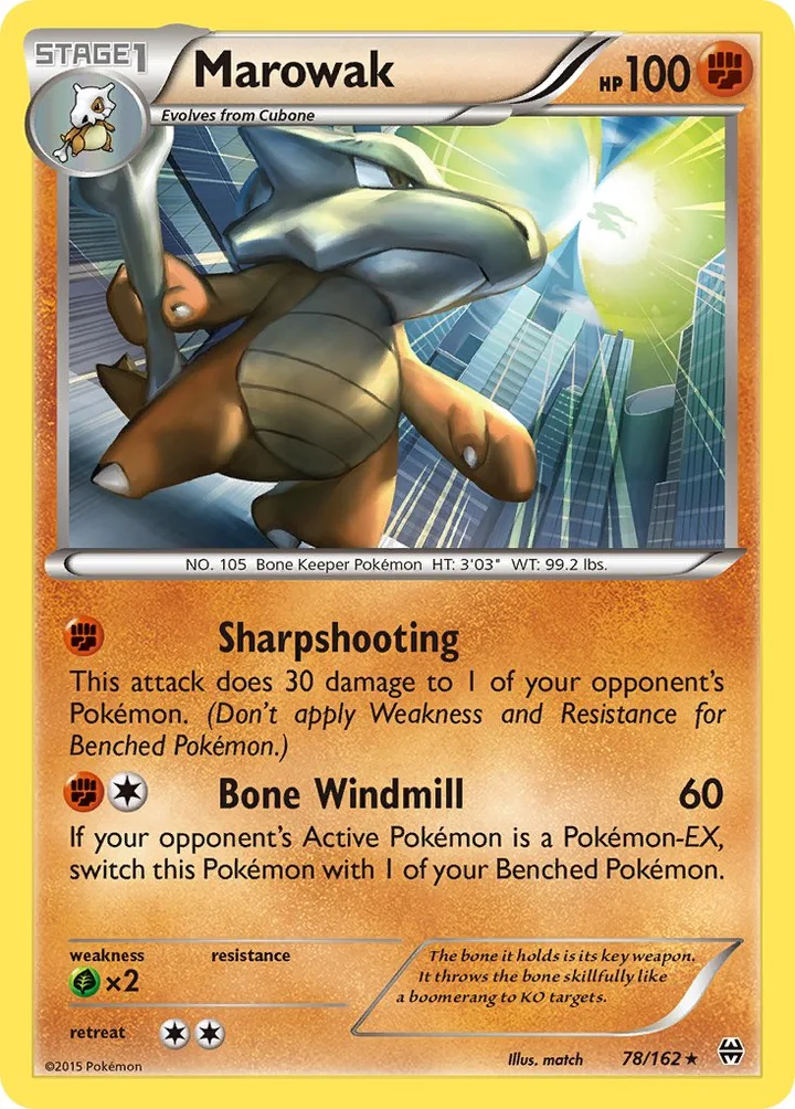 Marowak, BREAKthrough 78/162
