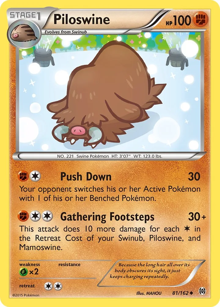 Piloswine, BREAKthrough 81/162