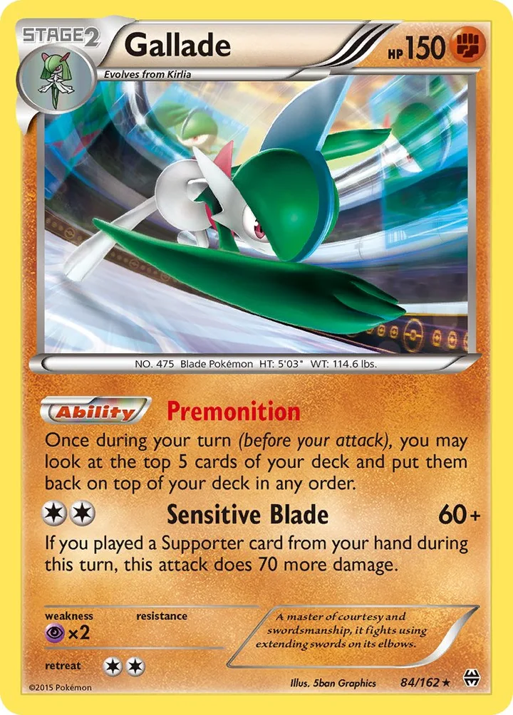 Gallade, BREAKthrough 84/162
