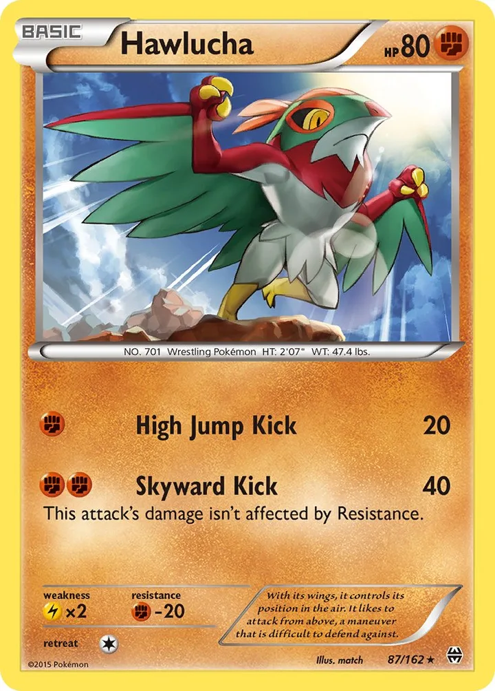 Hawlucha, BREAKthrough 87/162