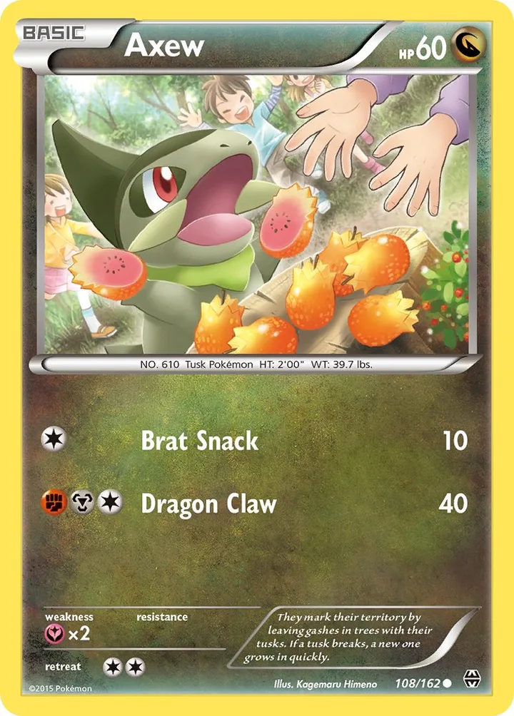 Axew, BREAKthrough 108/162