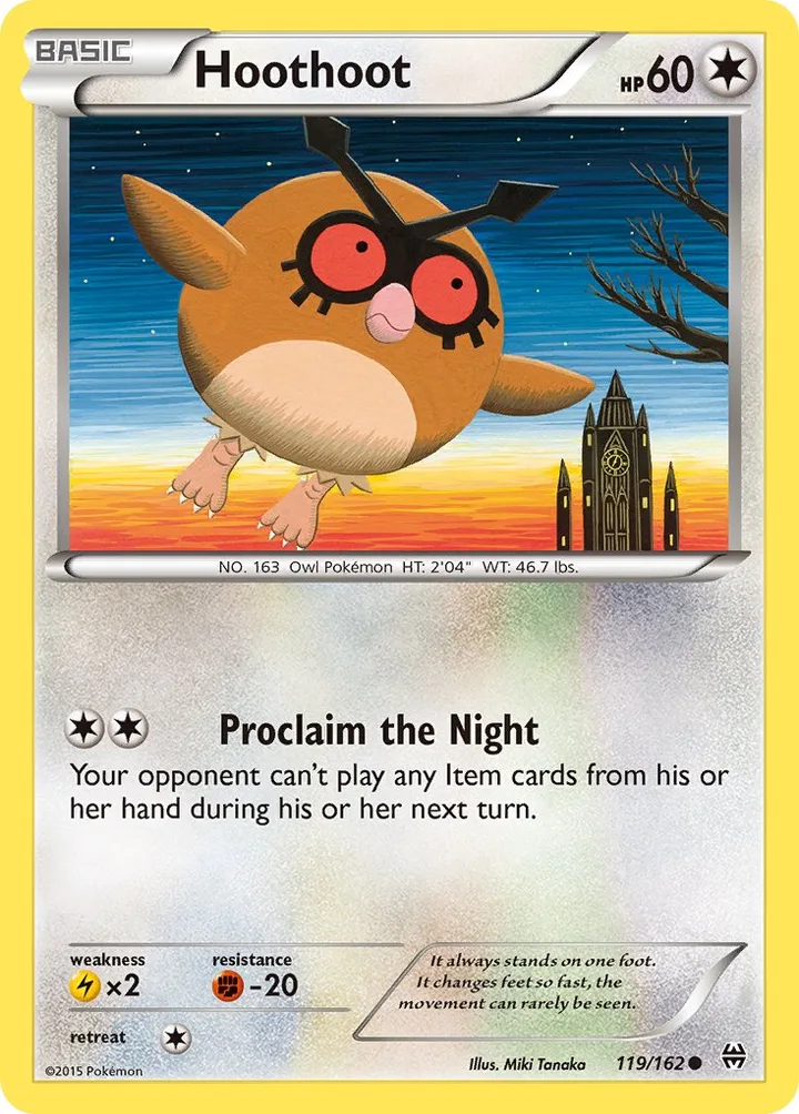 Hoothoot, BREAKthrough 119/162
