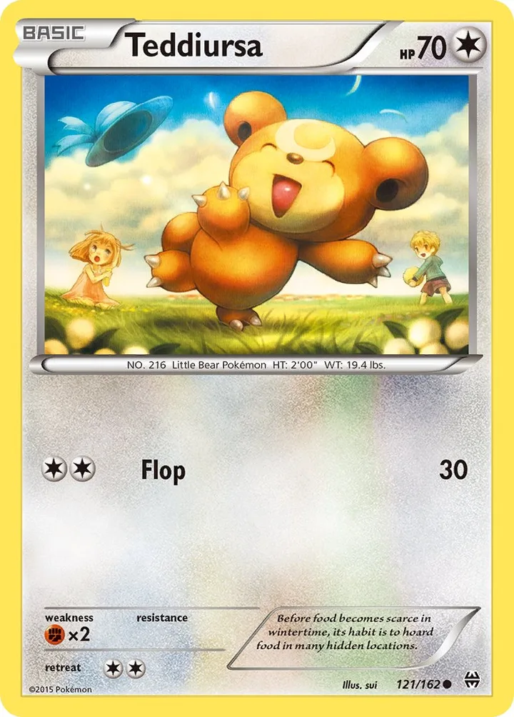 Teddiursa, BREAKthrough 121/162