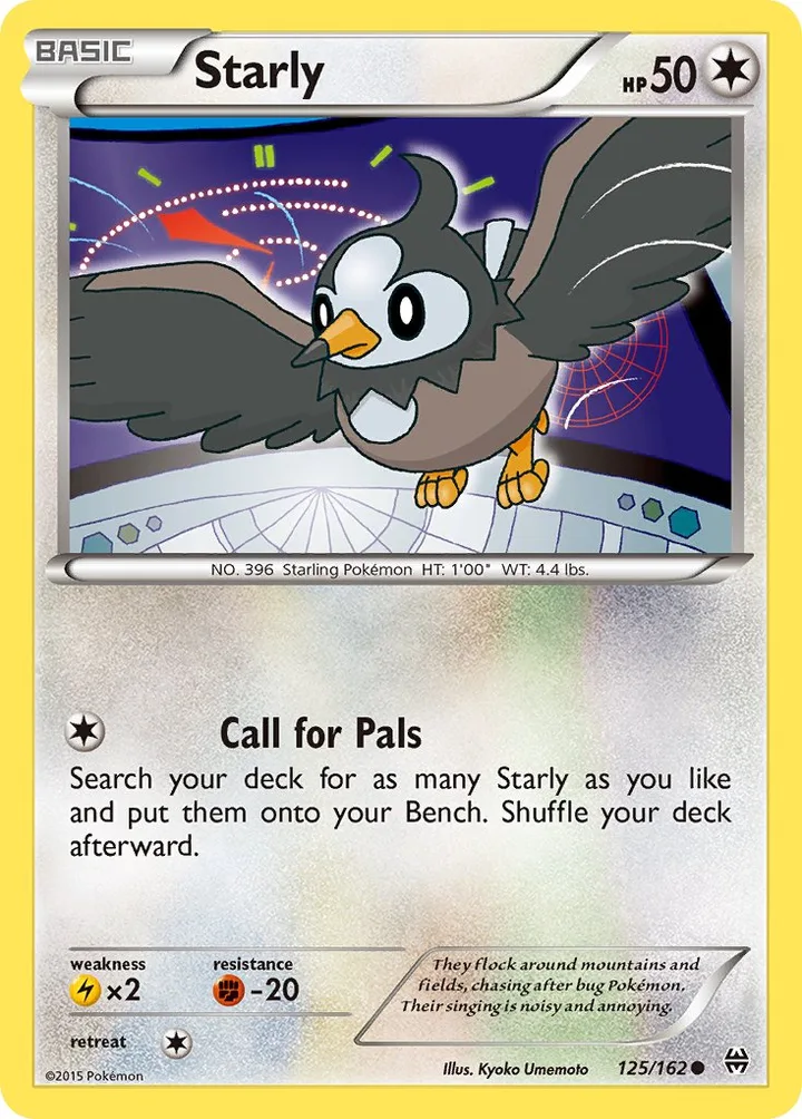 Starly, BREAKthrough 125/162