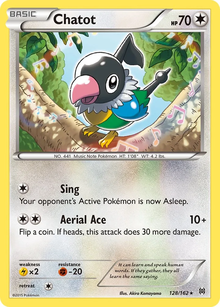 Chatot, BREAKthrough 128/162