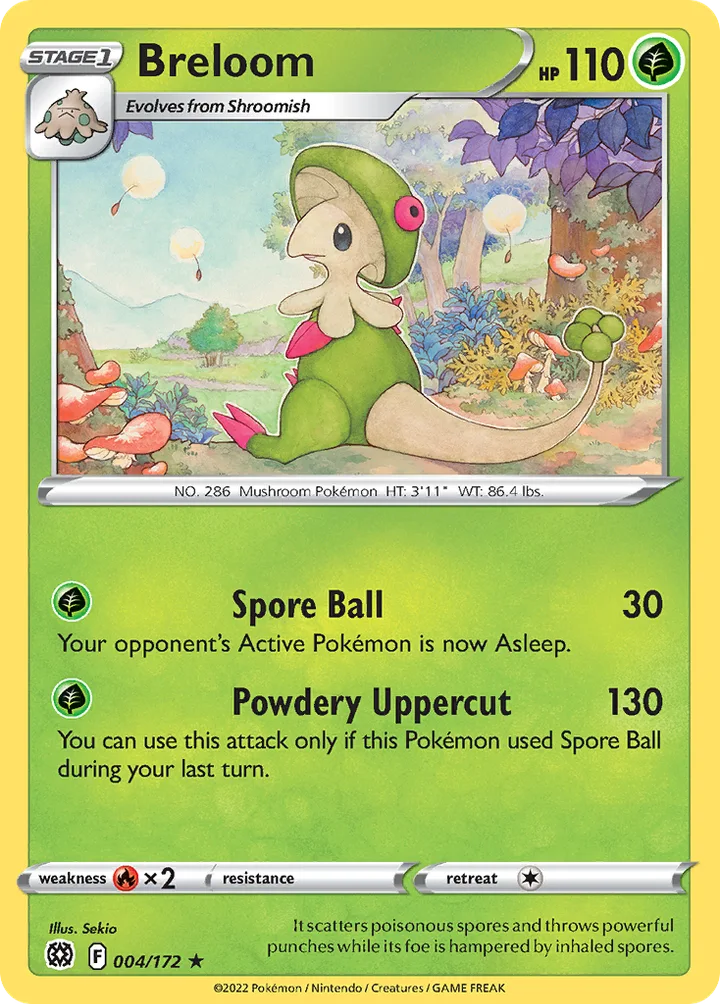 Breloom, Brilliant Stars 004/172