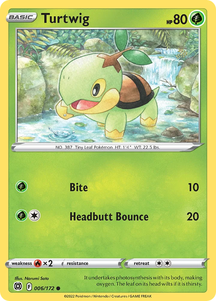 Turtwig, Brilliant Stars 006/172