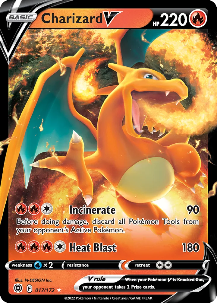 Charizard V, Brilliant Stars 017/172