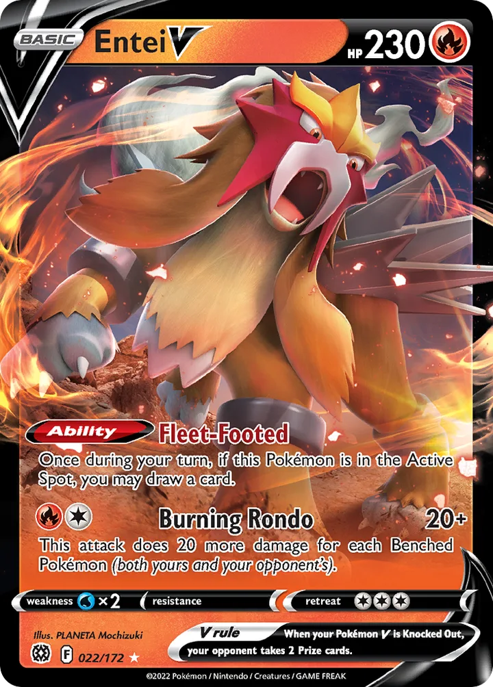 Entei V, Brilliant Stars 022/172
