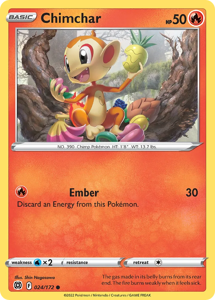 Chimchar, Brilliant Stars 024/172