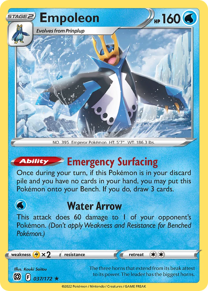 Empoleon, Brilliant Stars 037/172