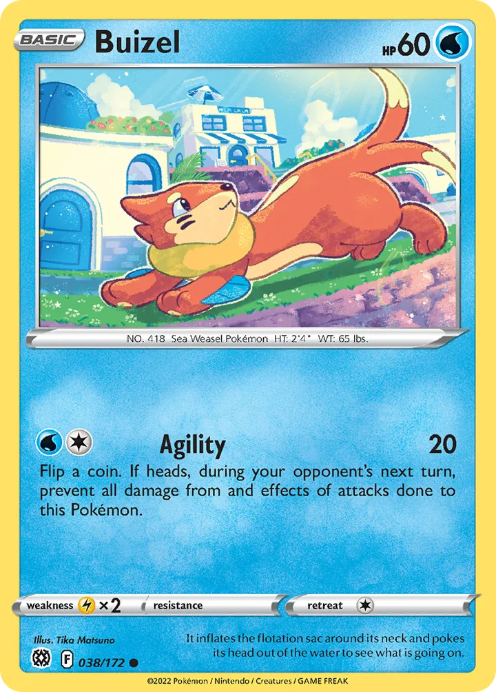 Buizel, Brilliant Stars 038/172