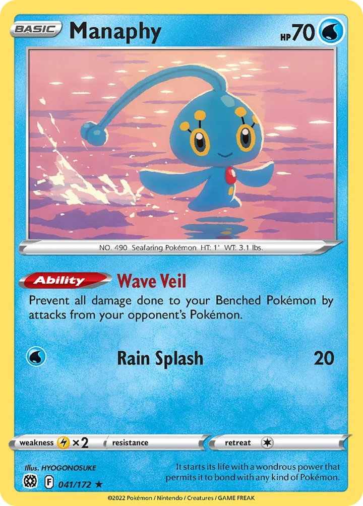 Manaphy, Brilliant Stars 041/172