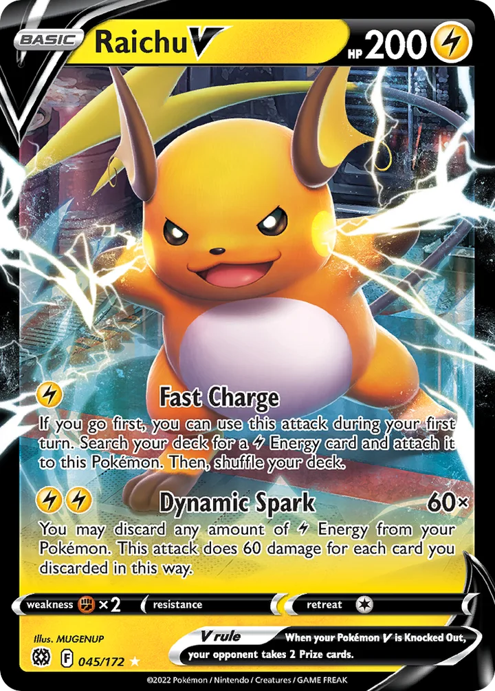 Raichu V, Brilliant Stars 045/172