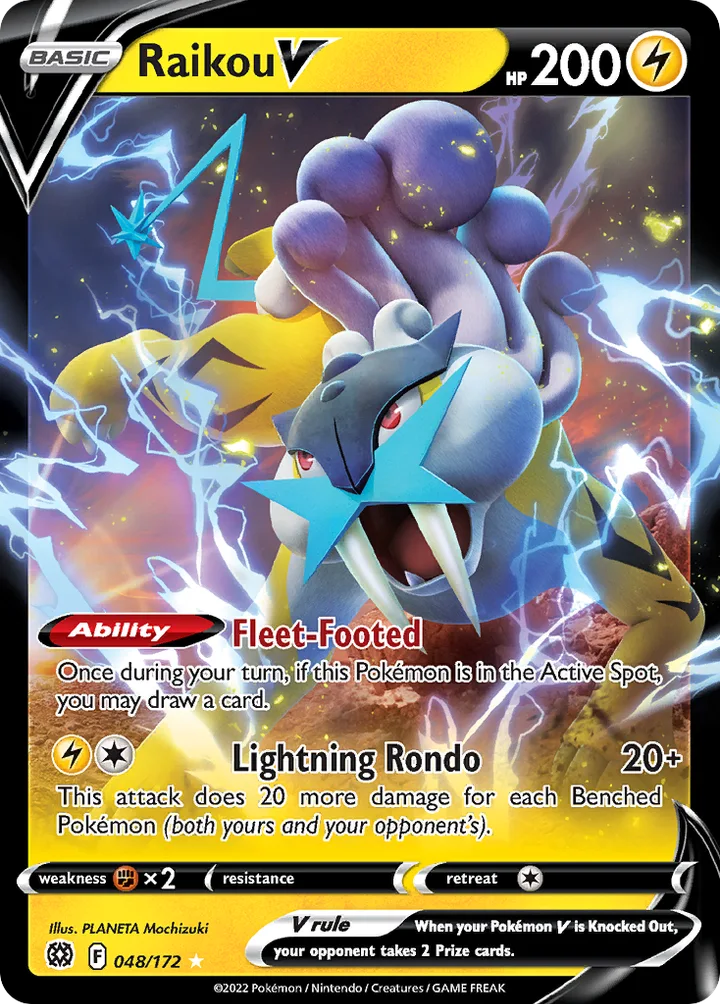 Raikou V, Brilliant Stars 048/172