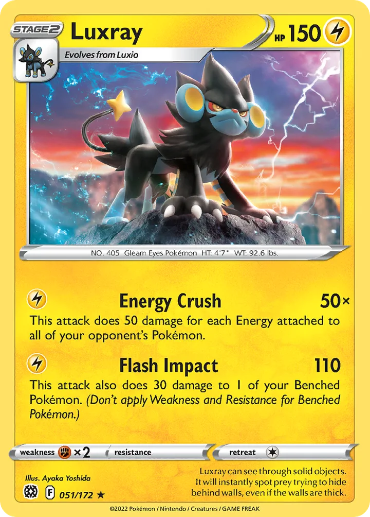 Luxray, Brilliant Stars 051/172