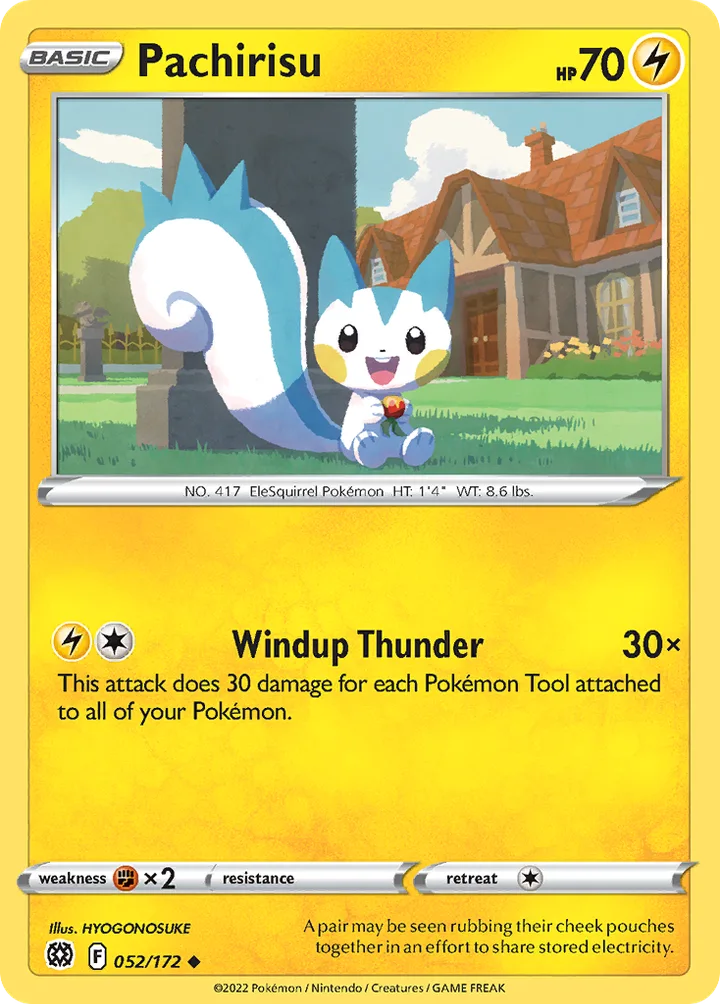 Pachirisu, Brilliant Stars 052/172
