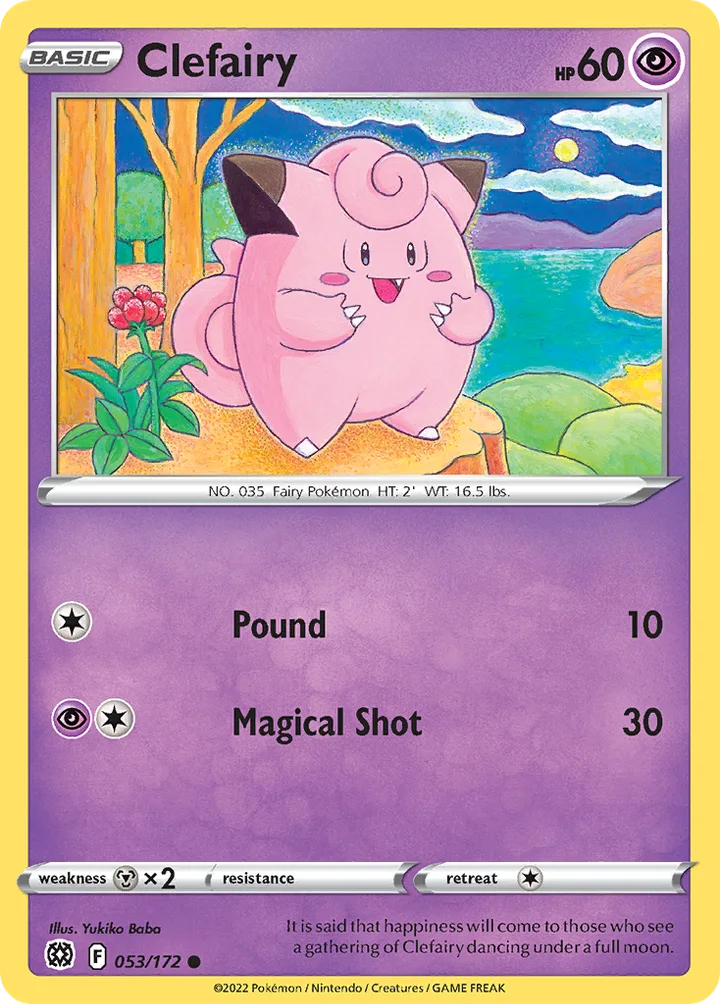 Clefairy, Brilliant Stars 053/172