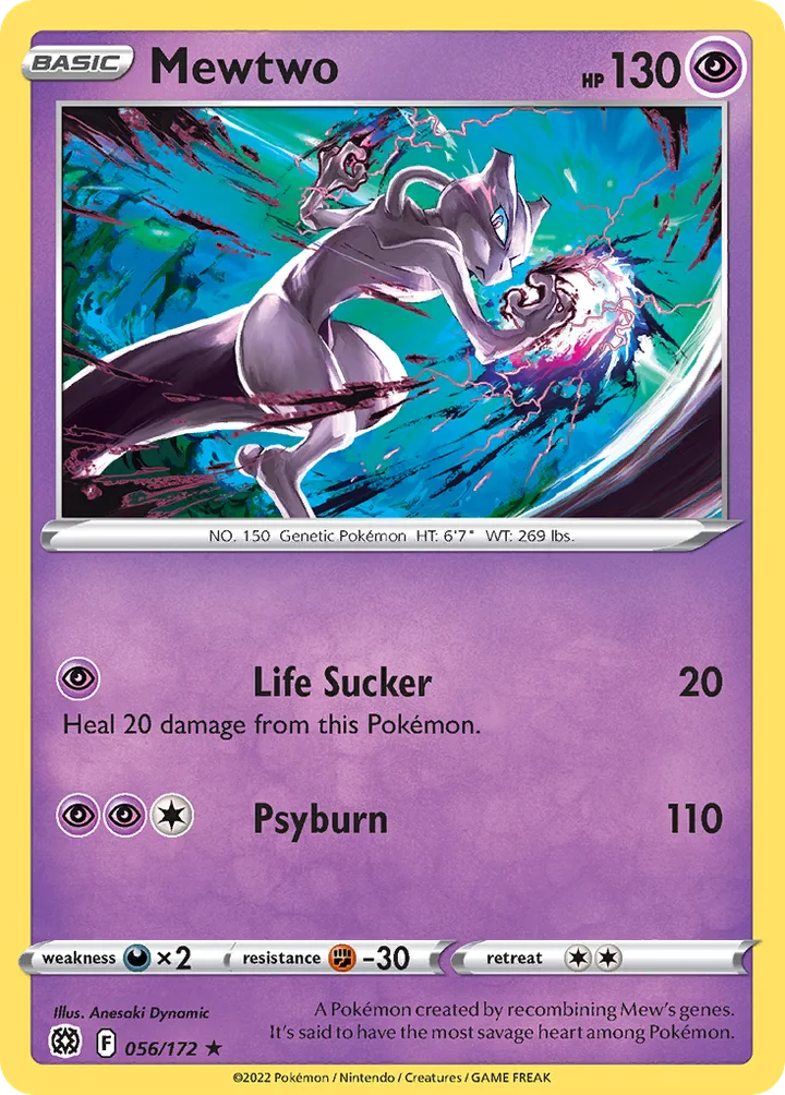 Mewtwo, Brilliant Stars 056/172