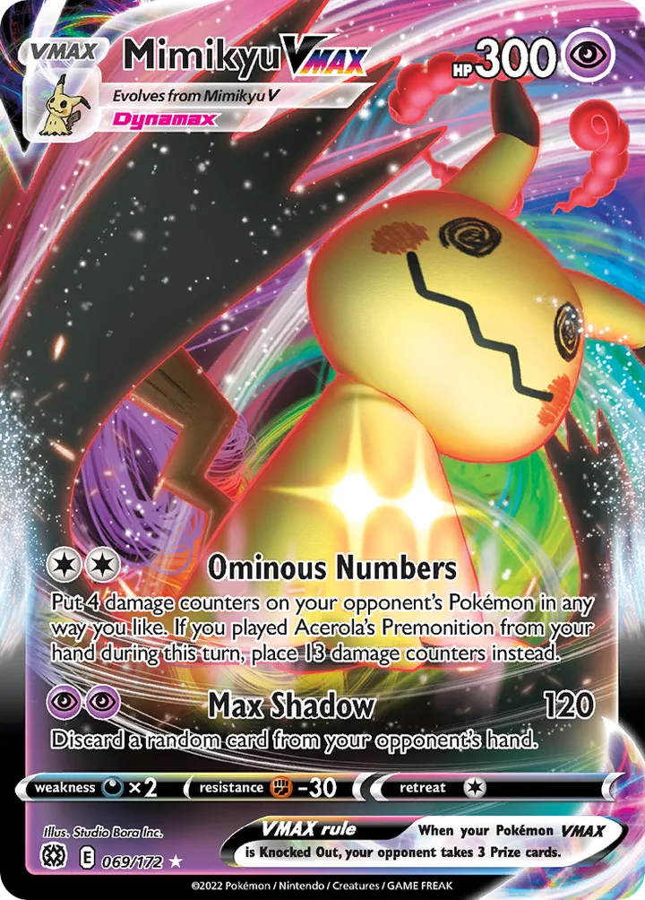 Mimikyu VMAX, Brilliant Stars 069/172