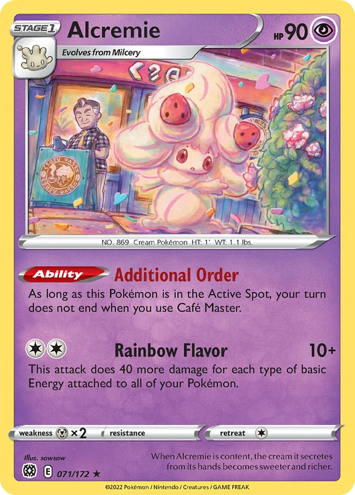 Alcremie, Brilliant Stars 071/172