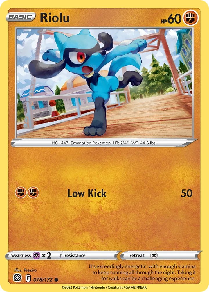 Riolu, Brilliant Stars 078/172