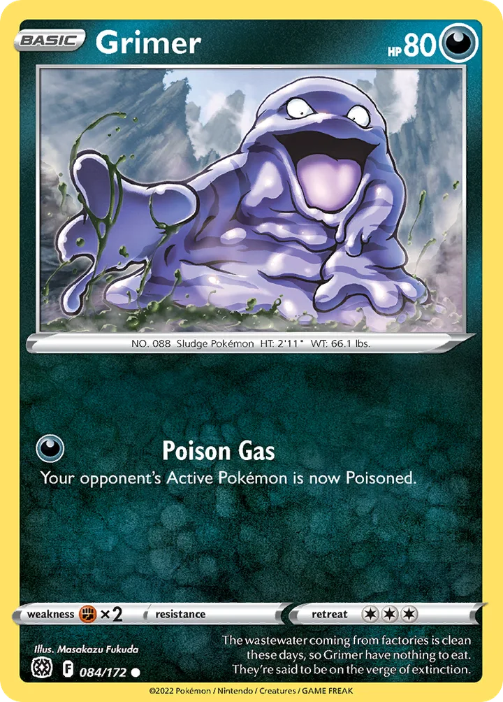 Grimer, Brilliant Stars 084/172