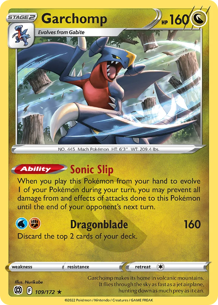 Garchomp, Brilliant Stars 109/172
