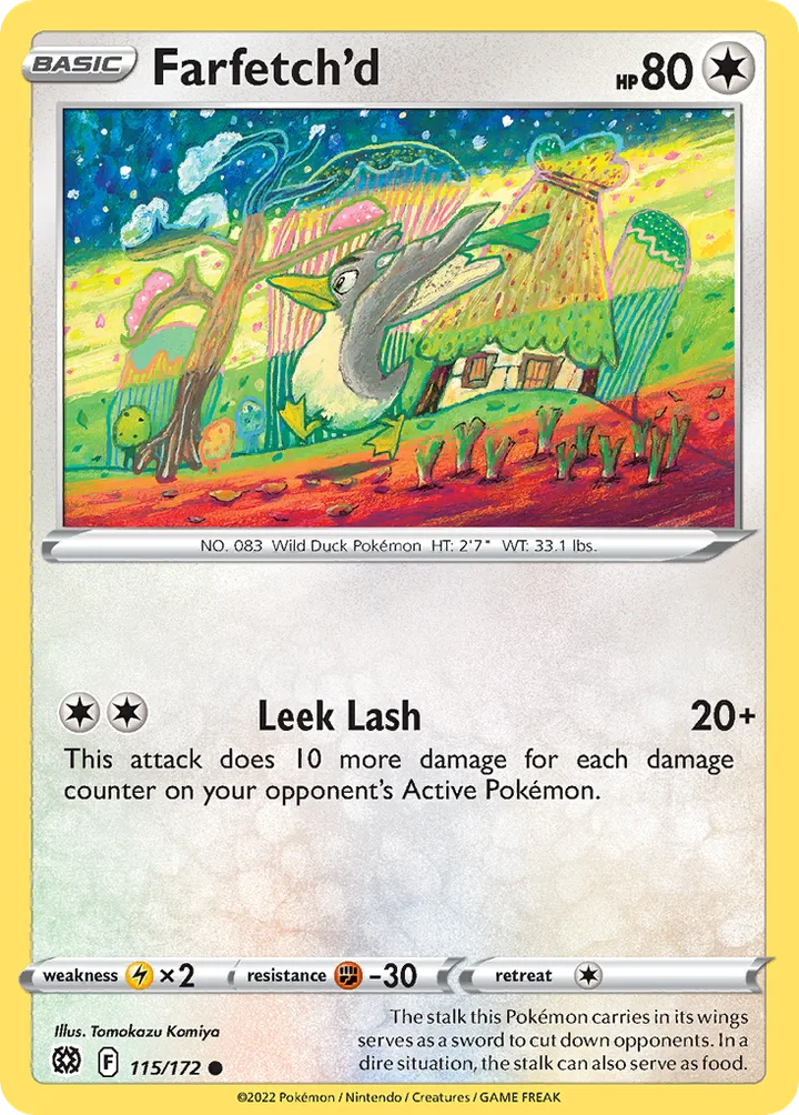 Farfetch’d, Brilliant Stars 115/172
