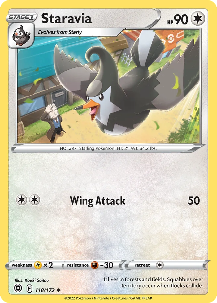 Staravia, Brilliant Stars 118/172
